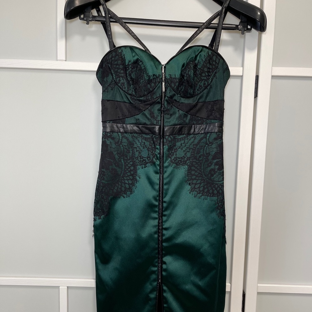 Bebe Corset Formal Dress